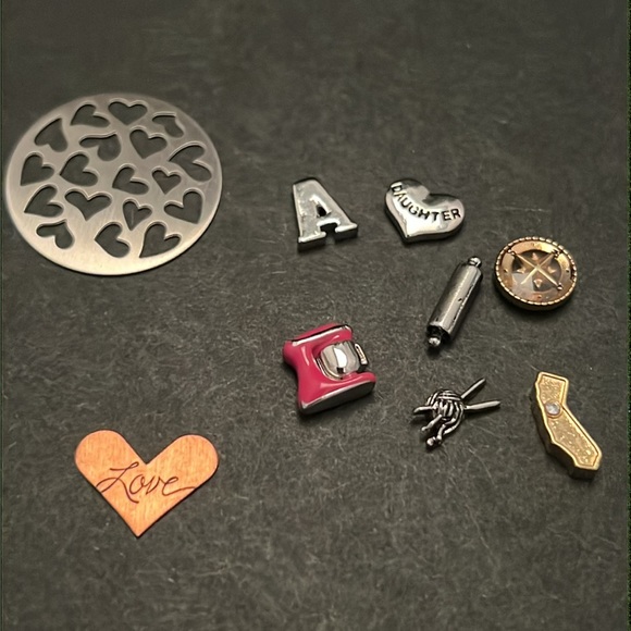 Origami Owl Charm Pendant with Charms - Picture 3 of 5